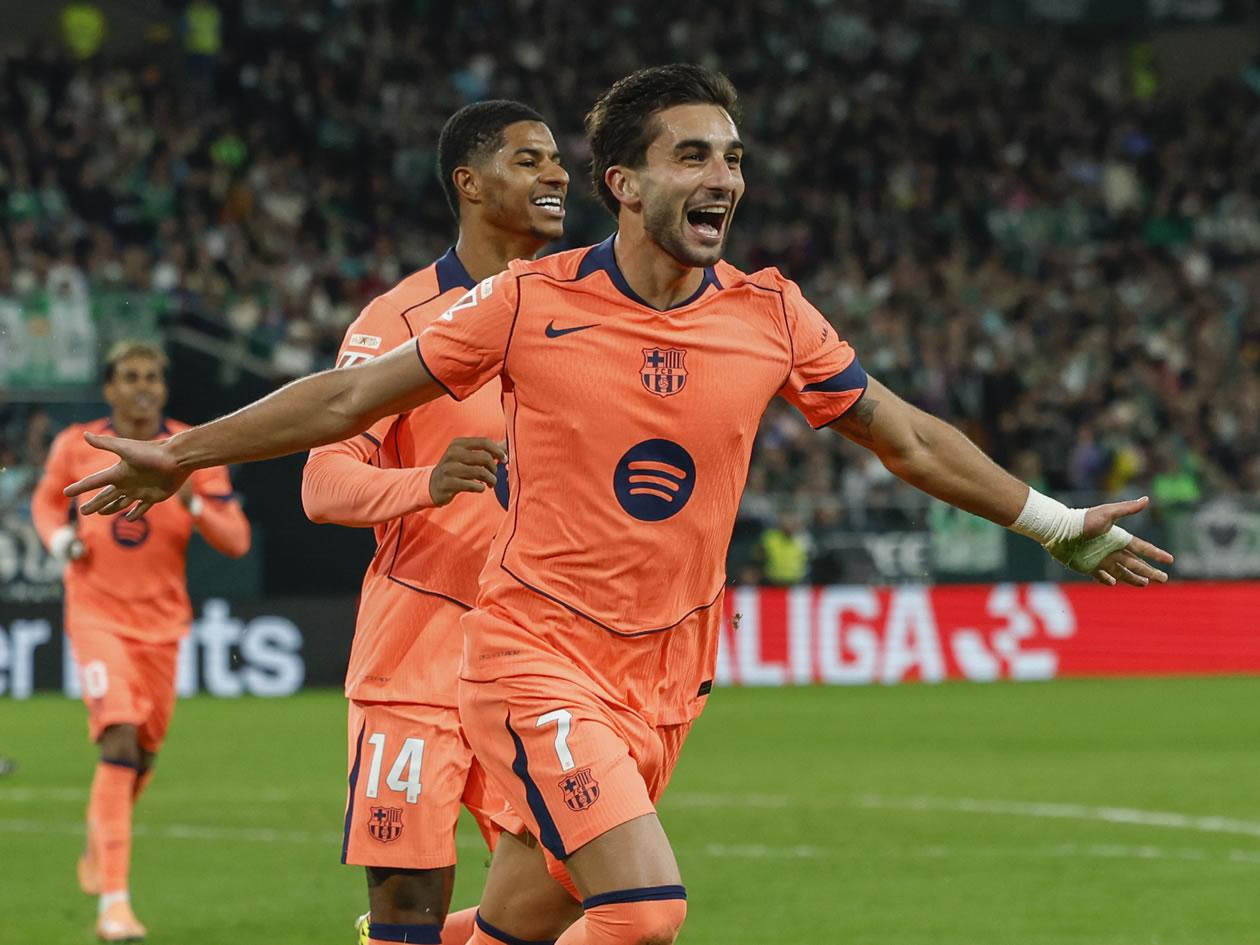 Betis vs Barcelona EN VIVO hoy Liga Española: ¡¡El Barça remonta!!