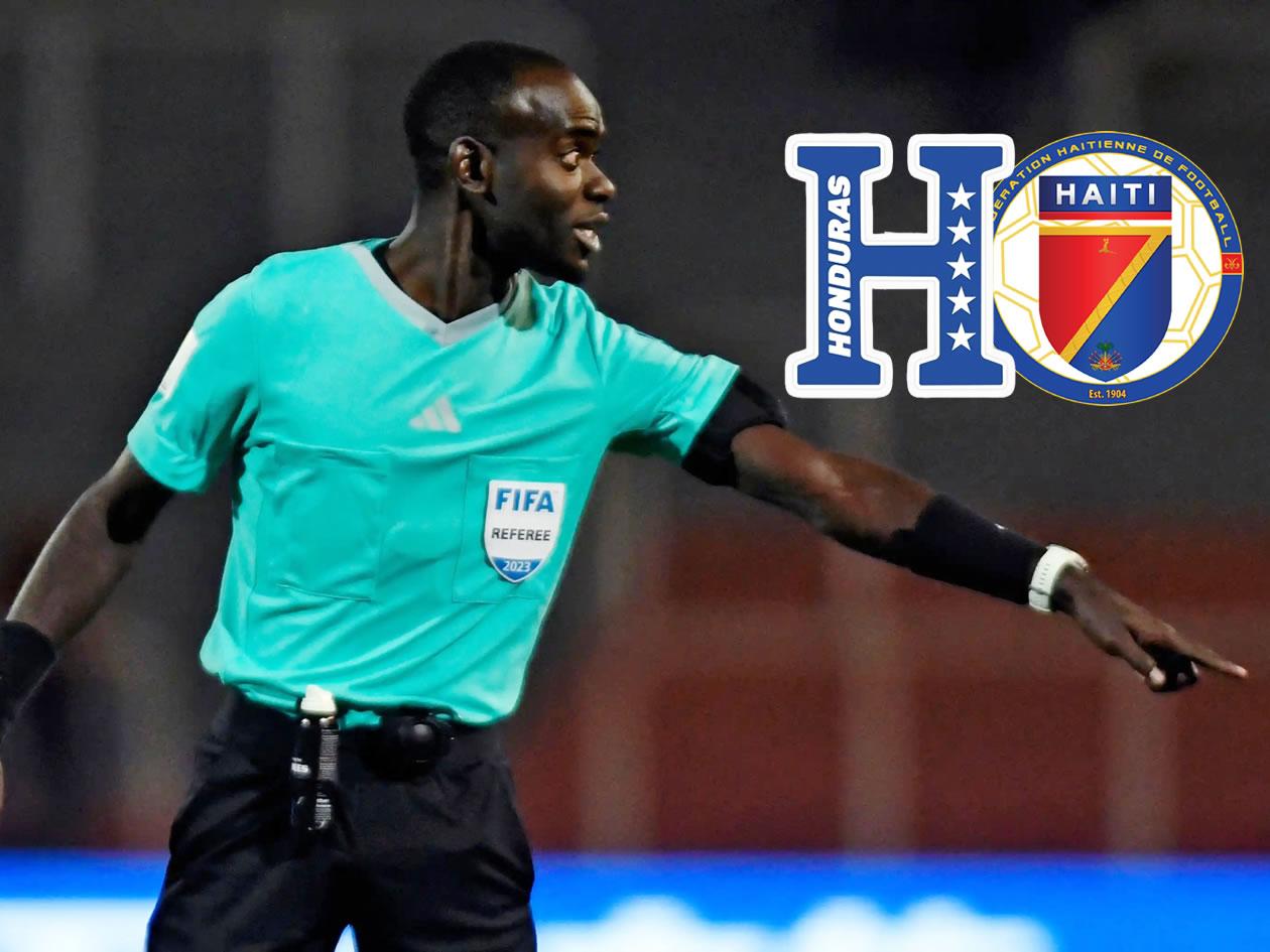 Árbitro caribeño pitará el partido de Honduras vs Haití en la eliminatoria de Concacaf