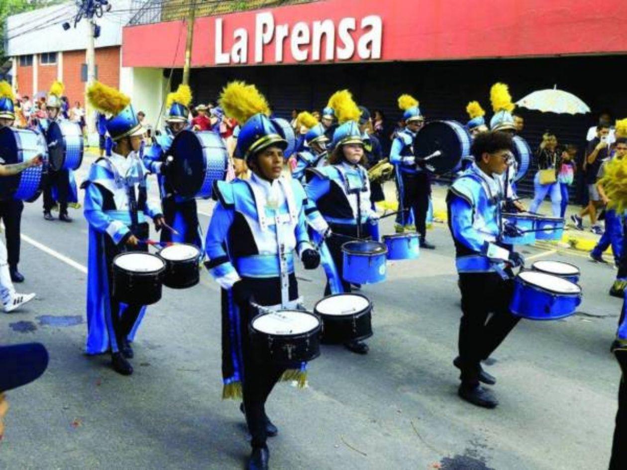 Cambian la ruta de los desfiles de San Pedro Sula