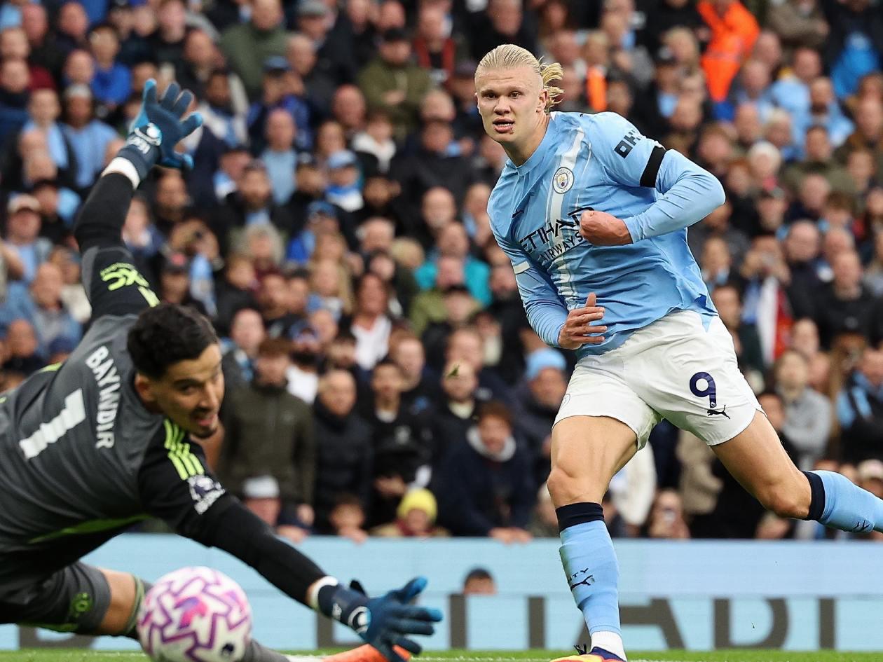 Manchester City humilla al United con exhibición de Haaland