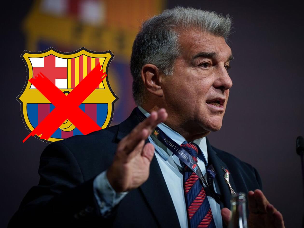 Laporta lo saca del Barcelona y confirma su nuevo equipo: Flick no lo quiere ni ver
