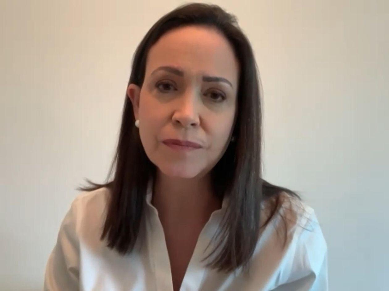 Machado denuncia brutal ola de represión en Venezuela con más de 20 presos en 72 horas