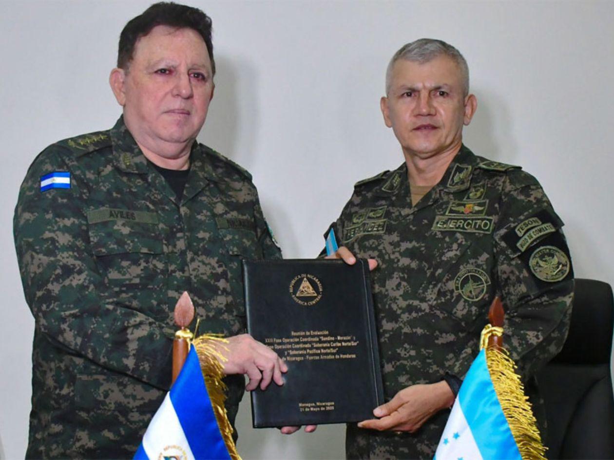 Nicaragua y Honduras coordinan acciones contra amenazas transnacionales