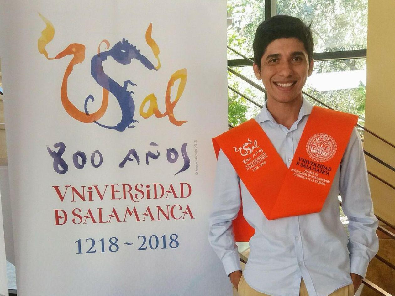 De UTH a España: joven limeño cumple sus sueños de superación