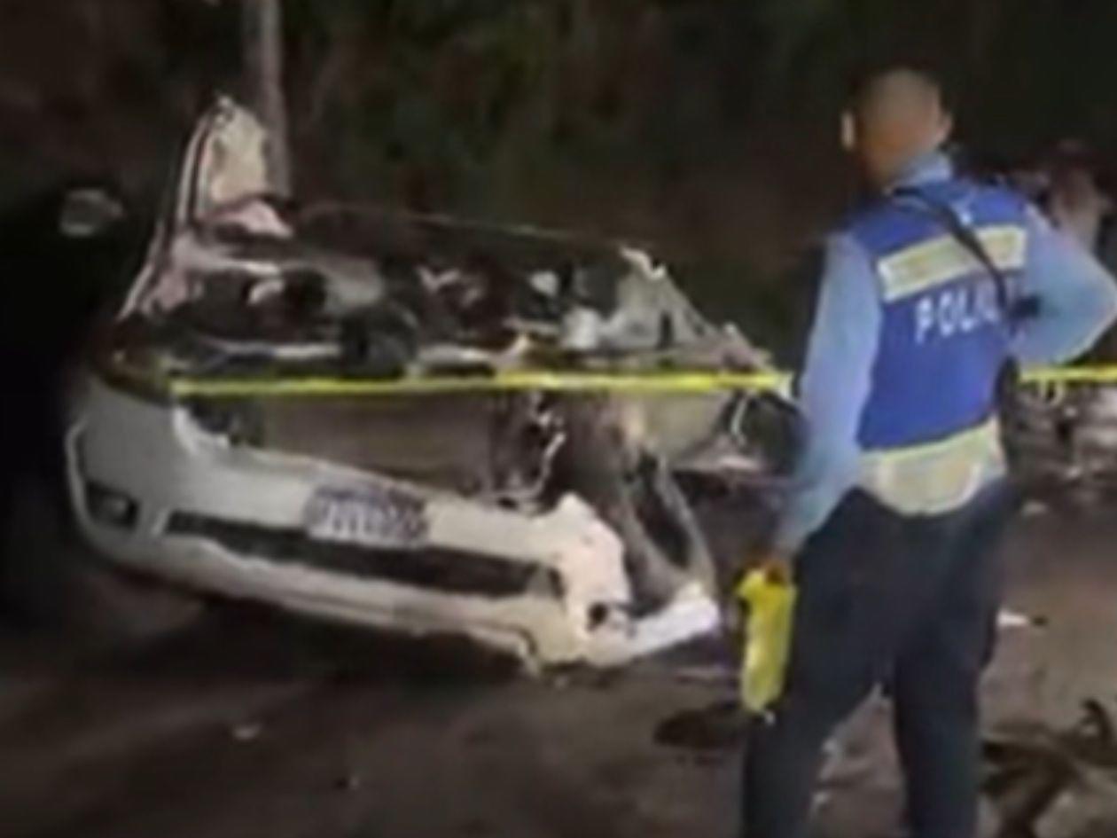 “¡No, por Dios, Miguel no!”: desgarradores gritos de esposa de hombre que murió en brutal accidente