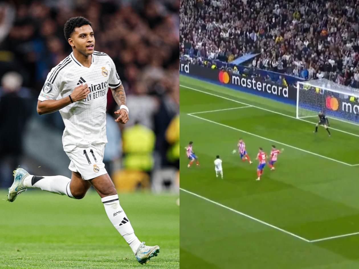 Rodrygo ‘azota’ al Atlético con golazo tempranero en Champions