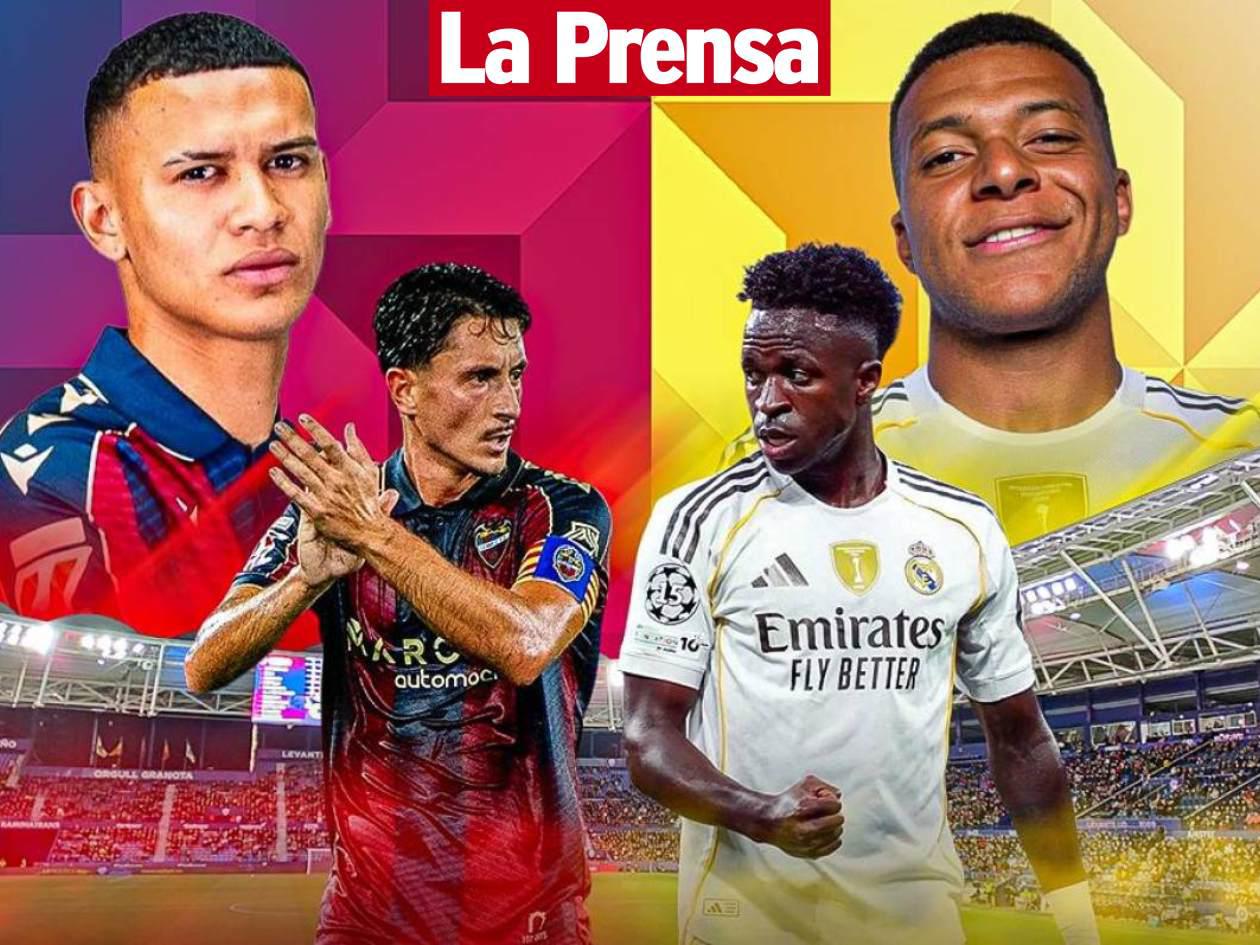 Levante de Kervin Arriaga vs Real Madrid: hora y dónde ver la Liga Española