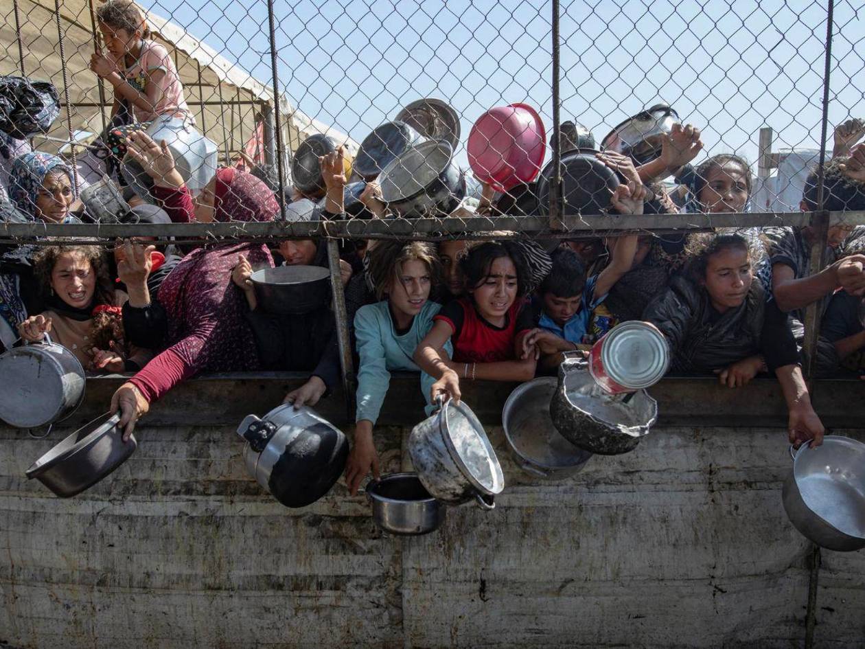 Trump anuncia que instalará centros de alimentos sin vallas en Gaza ante hambruna