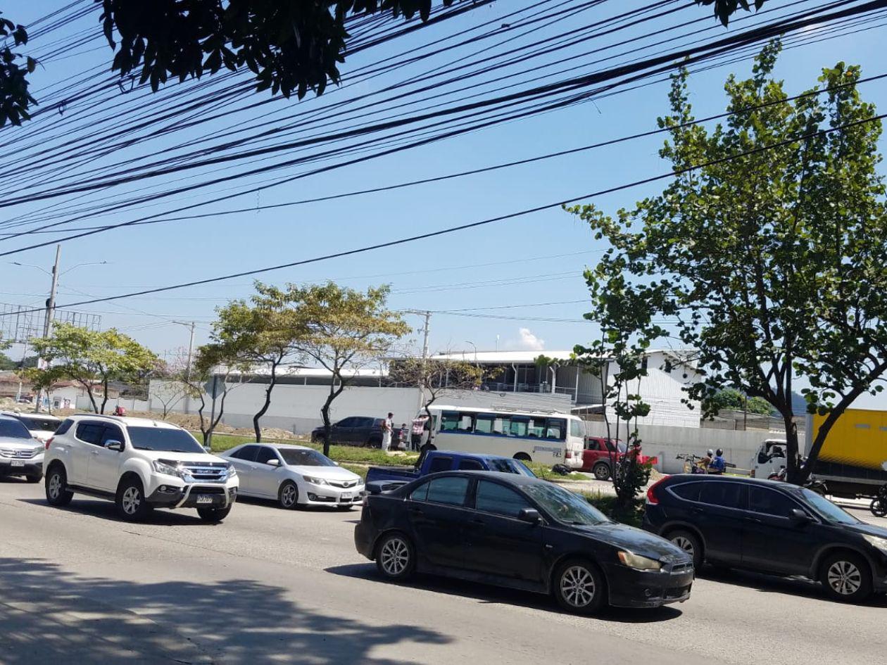 Largas filas generó accidente en bulevar del norte de SPS