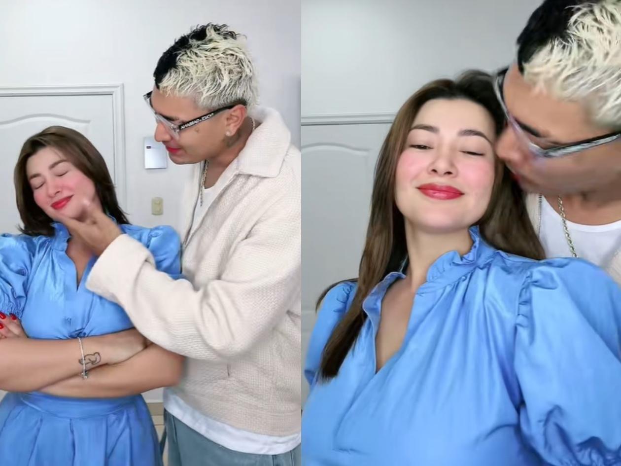 Supremo comparte videos de su domingo feliz junto a Milagro Flores