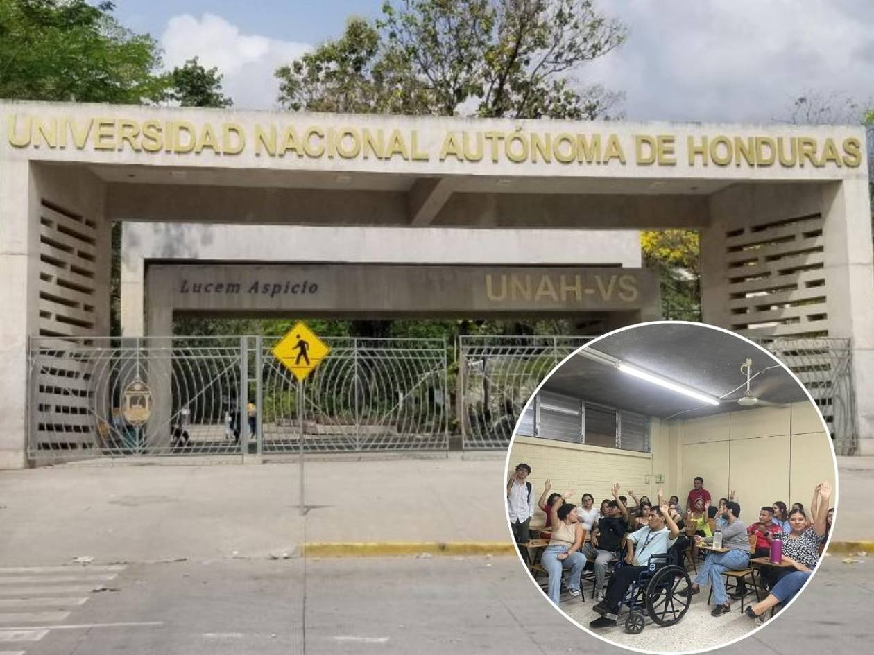 Estudiantes de Periodismo exigen maestros y mejoras a infraestructura en Unah-Cortés