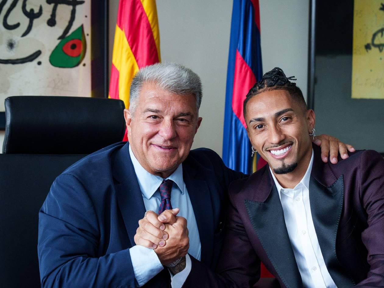 Raphinha renueva contrato con el Barcelona: Se filtra su salario