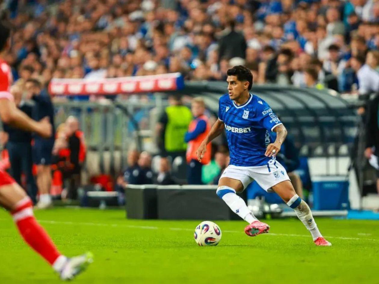 Luis Palma y Lech Poznán sufren derrota ante Estrella Roja en Champions League