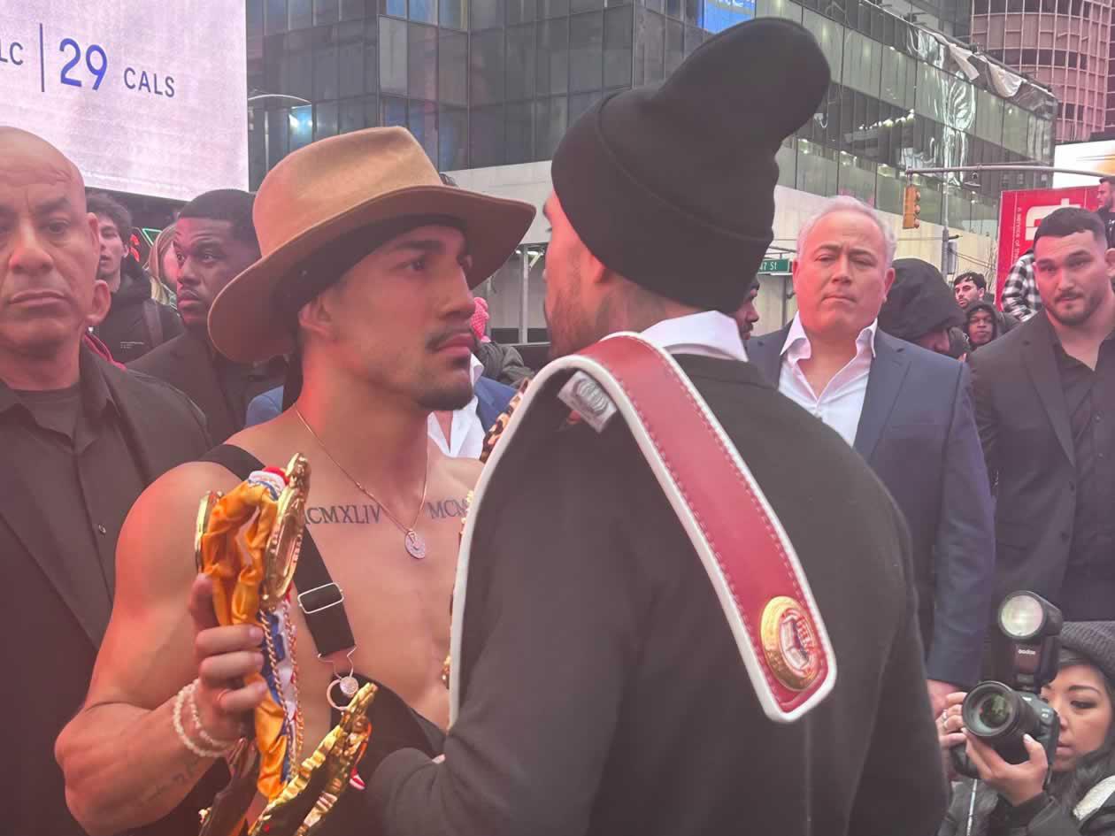 Teófimo López, cara a cara con Arnold Barboza: le deja un dardo