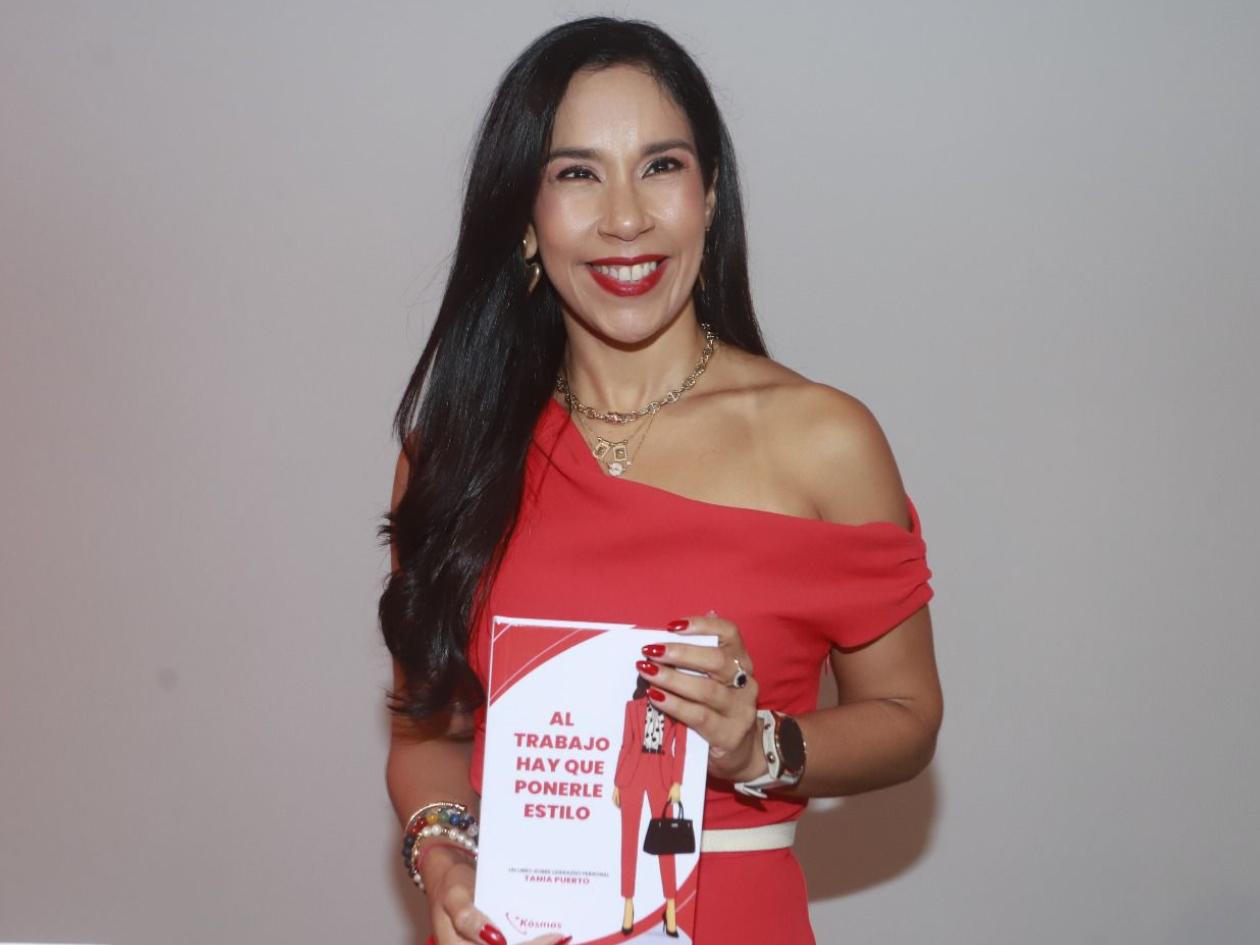Tania Puerto presenta su libro Al trabajo hay que ponerle estilo