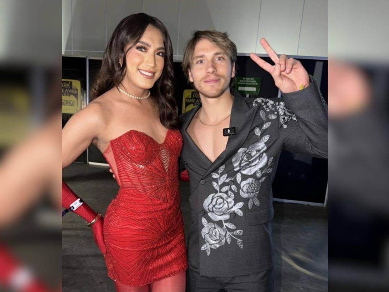 La Bicha Catracha posa junto a Aldo De Nigris, ganador de La Casa de los Famosos México