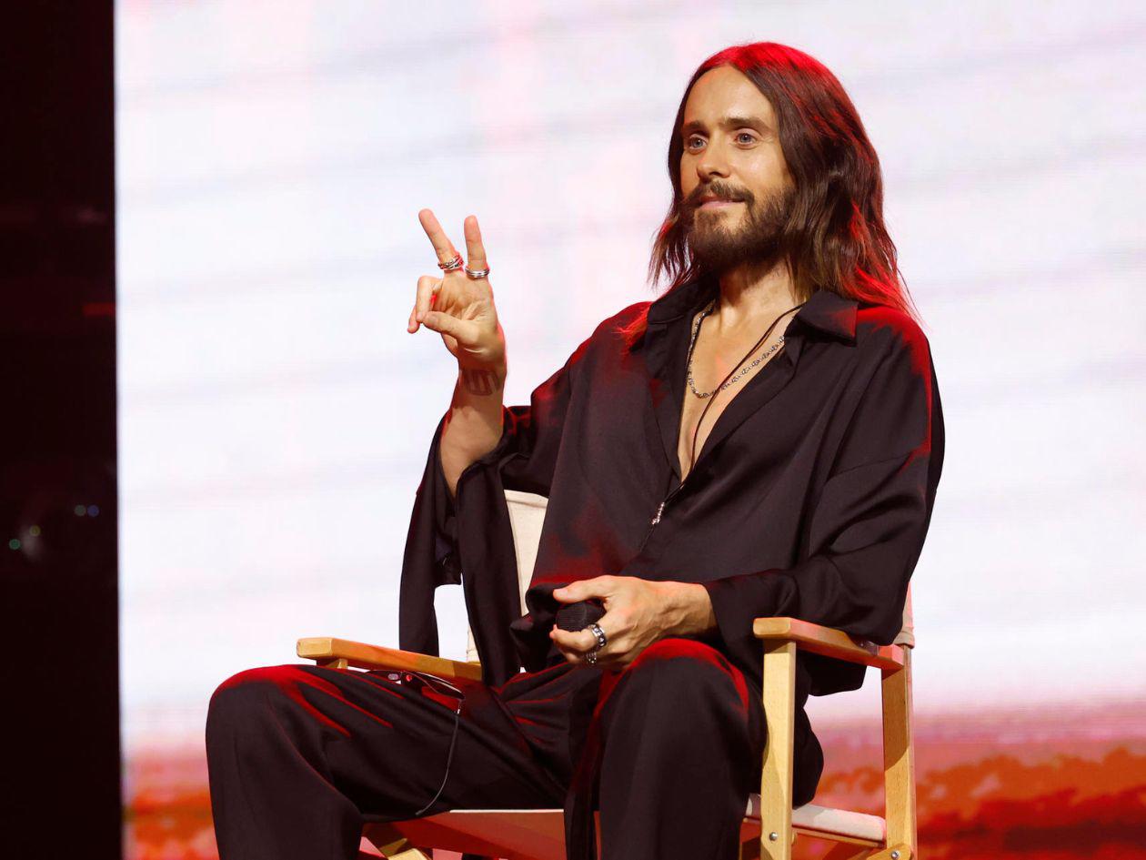 Jared Leto promociona 'Tron', una inesperada película