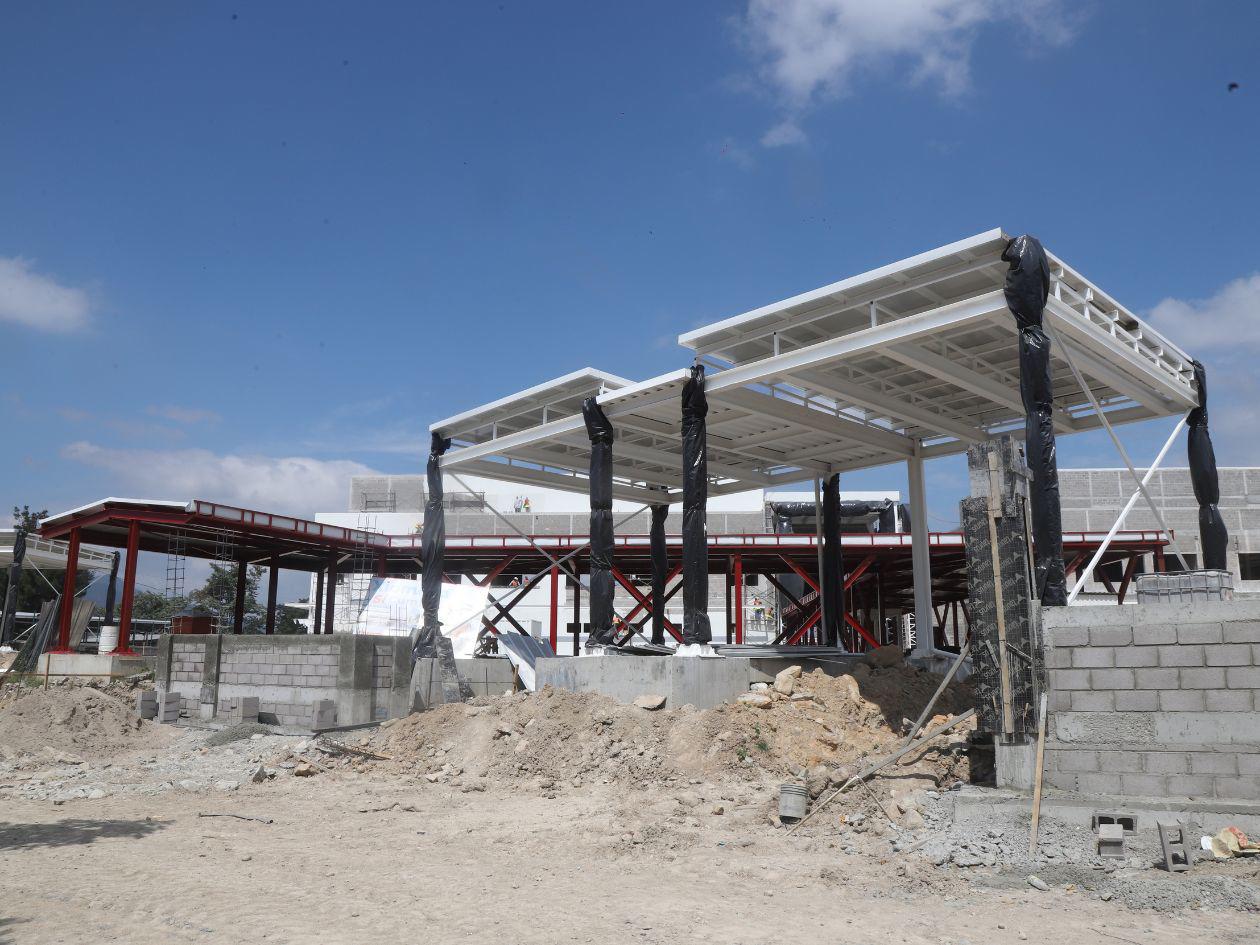 Así está el avance del hospital de Ocotepeque. El equipo de LA PRENSA lo visitó el pasado miércoles 5 de noviembre.