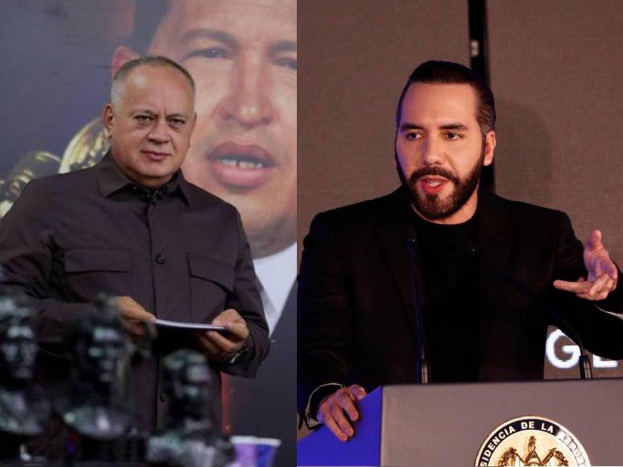 Diosdado Cabello afirma que Bukele es secuestrador de venezolanos