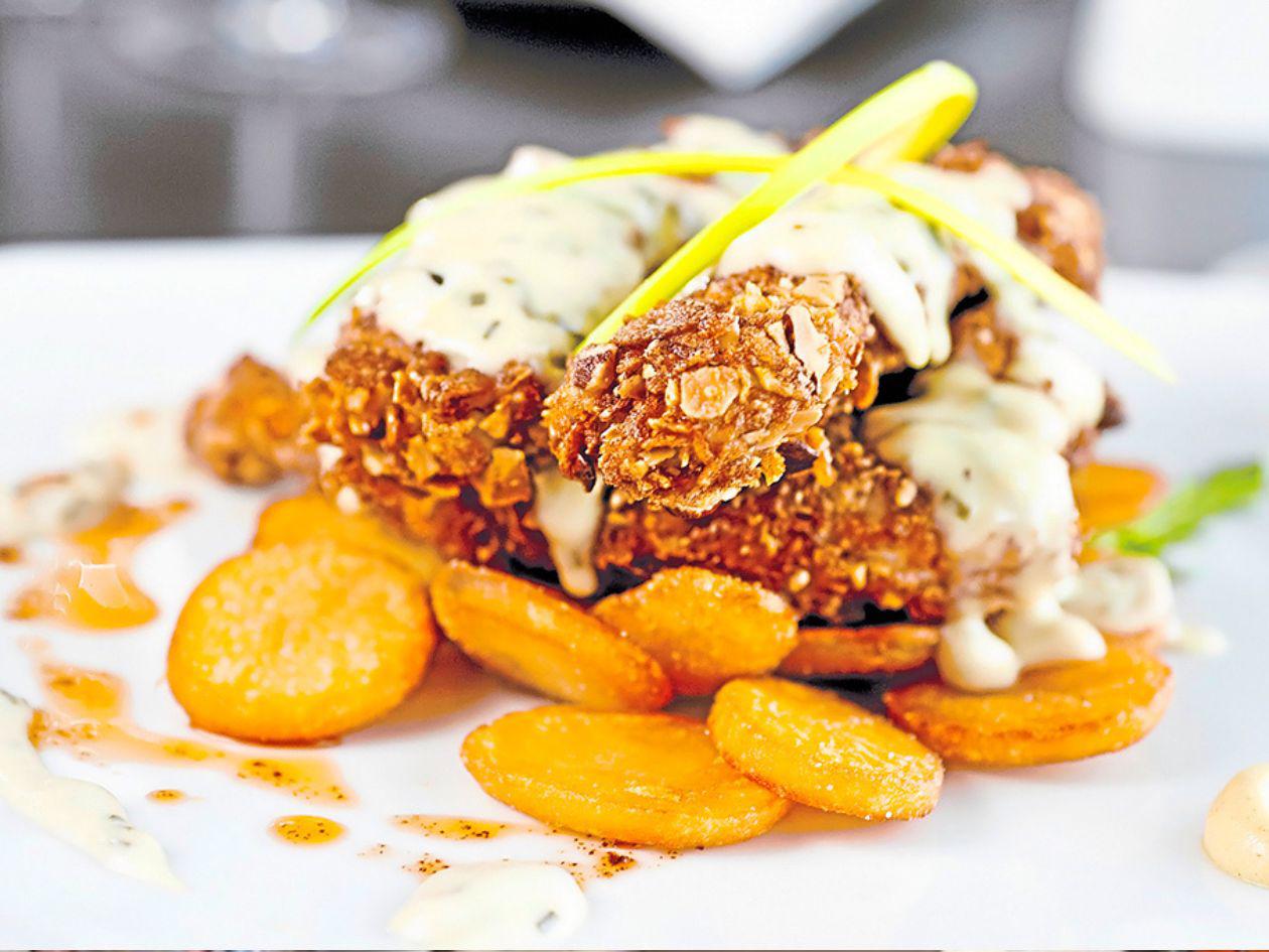 Dedos de pollo crujientes