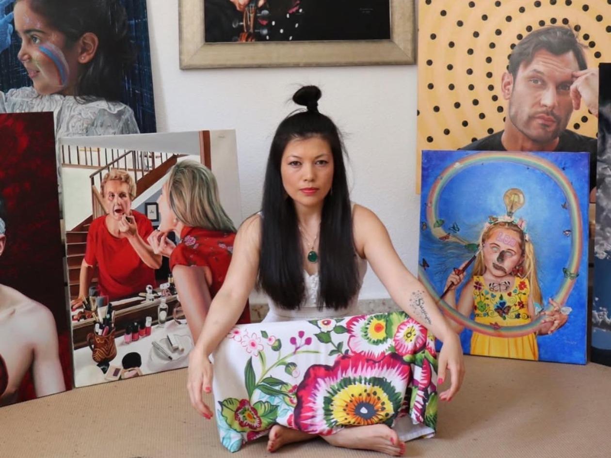 La pintora hondureña Patricia Nieto expondrá en el Ateneo de Madrid