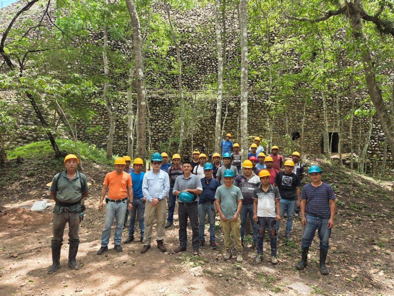 Copán: restauran red de túneles para preservar su historia