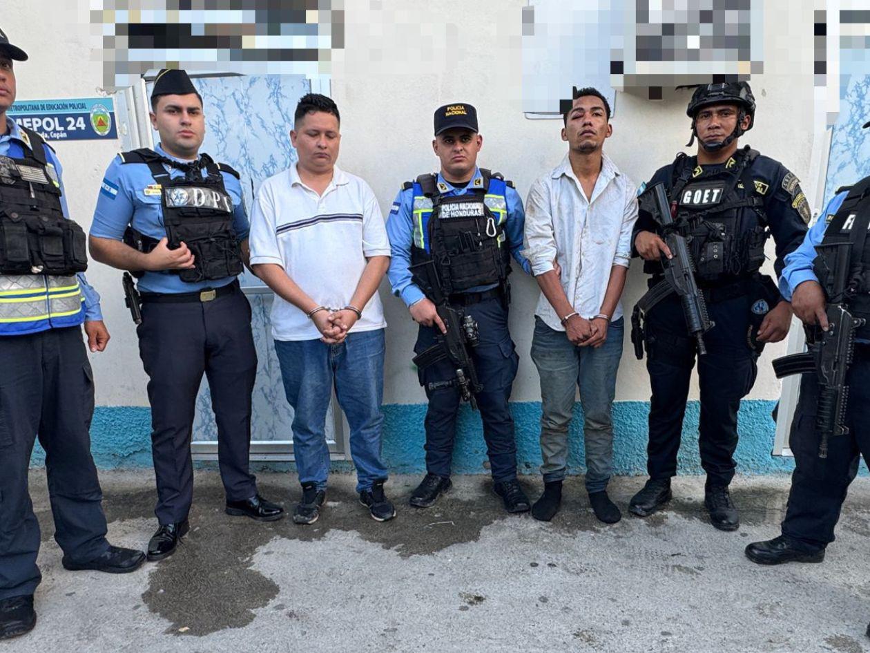 Exmilitares implicados en secuestros y robo de autos en el occidente de Honduras