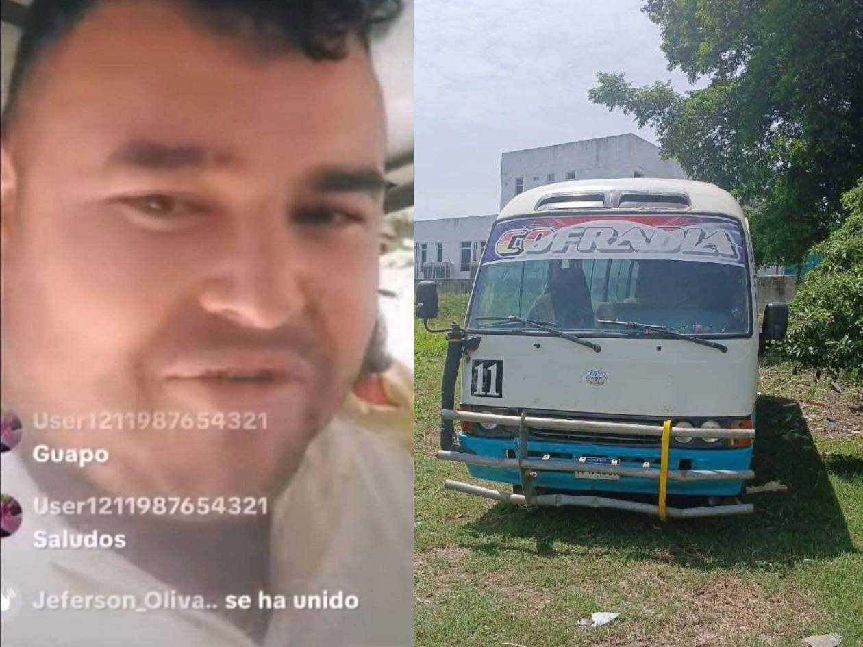 Busero hondureño buscaba tap, tap y regalos en Tiktok, pero se ganó una esquela