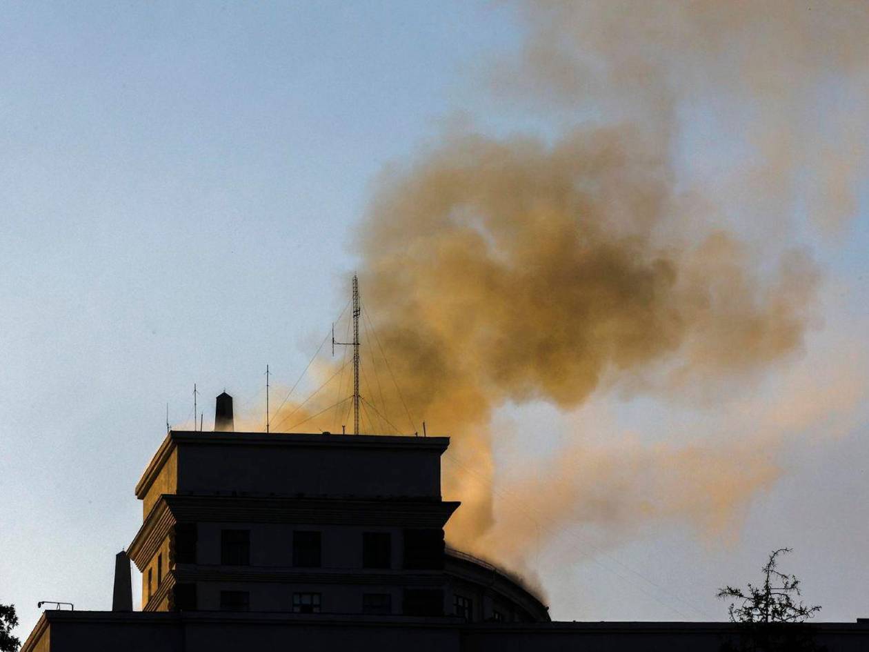 Rusia ataca la sede del Gobierno en Kiev en masivo bombardeo