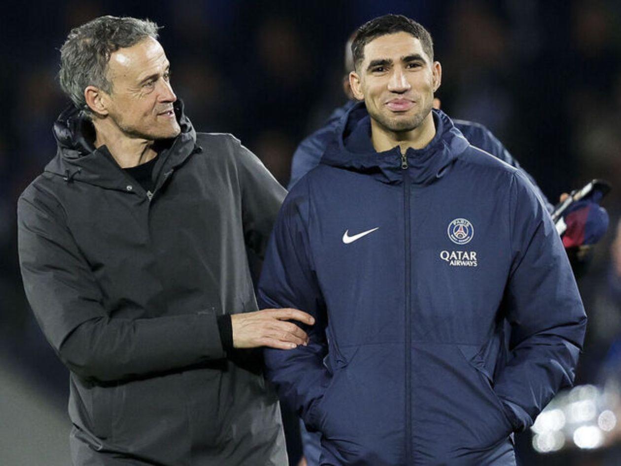 Hakimi: “Luis Enrique cambió la forma en que el PSG entiende el fútbol”