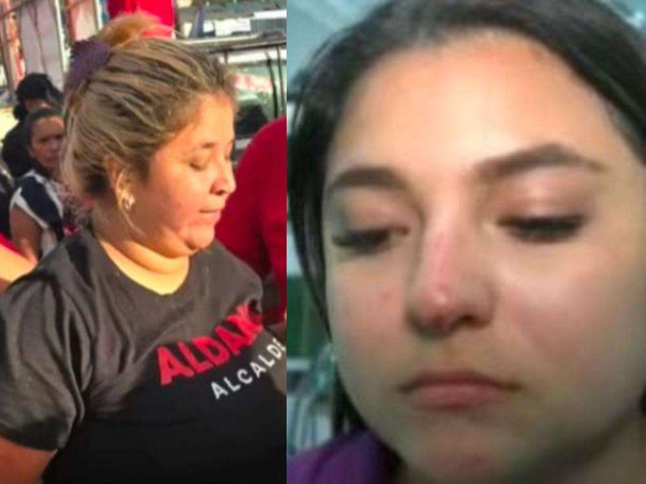 Colectivos de Libre agreden a periodista hondureña en Tegucigalpa