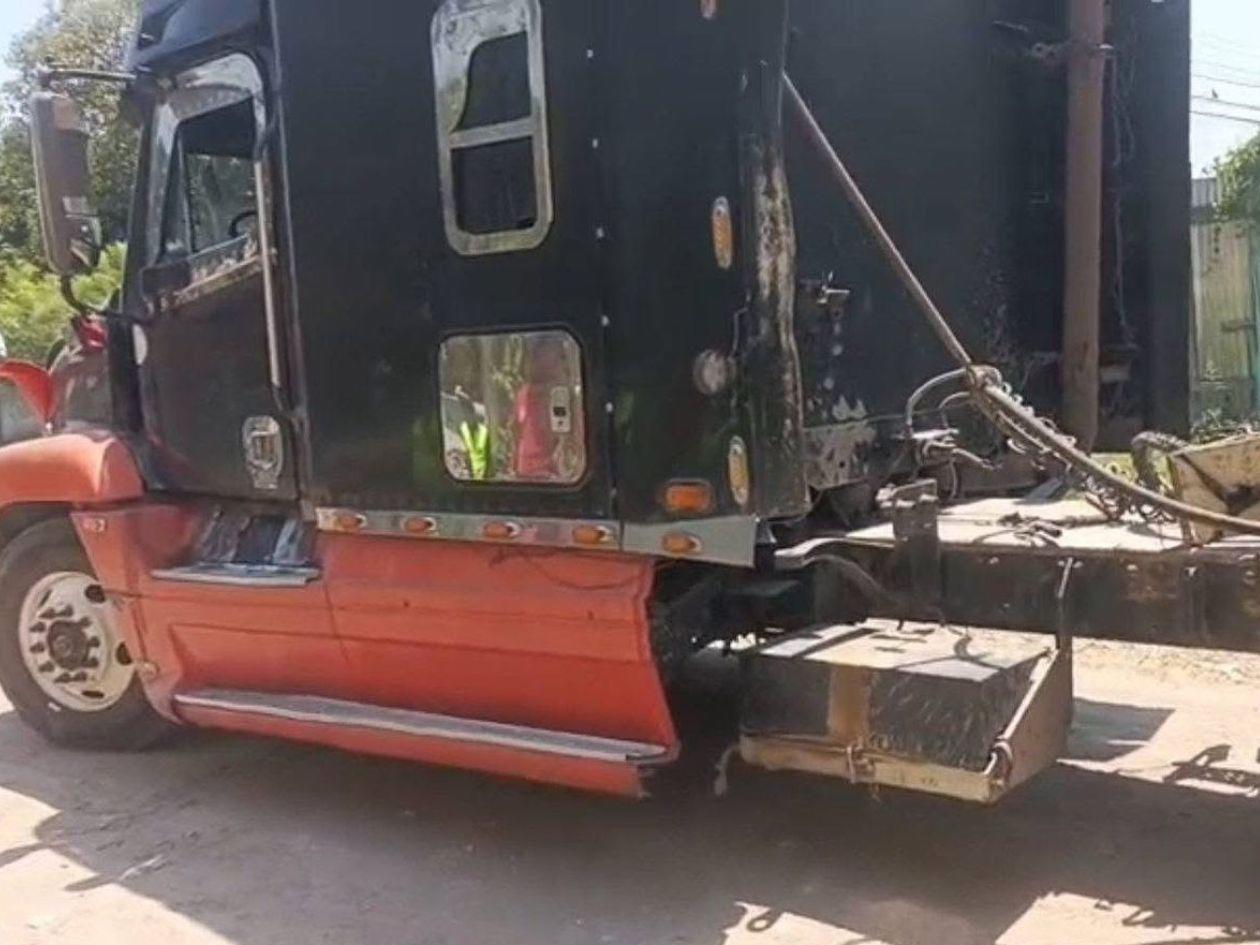 Hombre en bicicleta muere arrollado por rastra en El Progreso