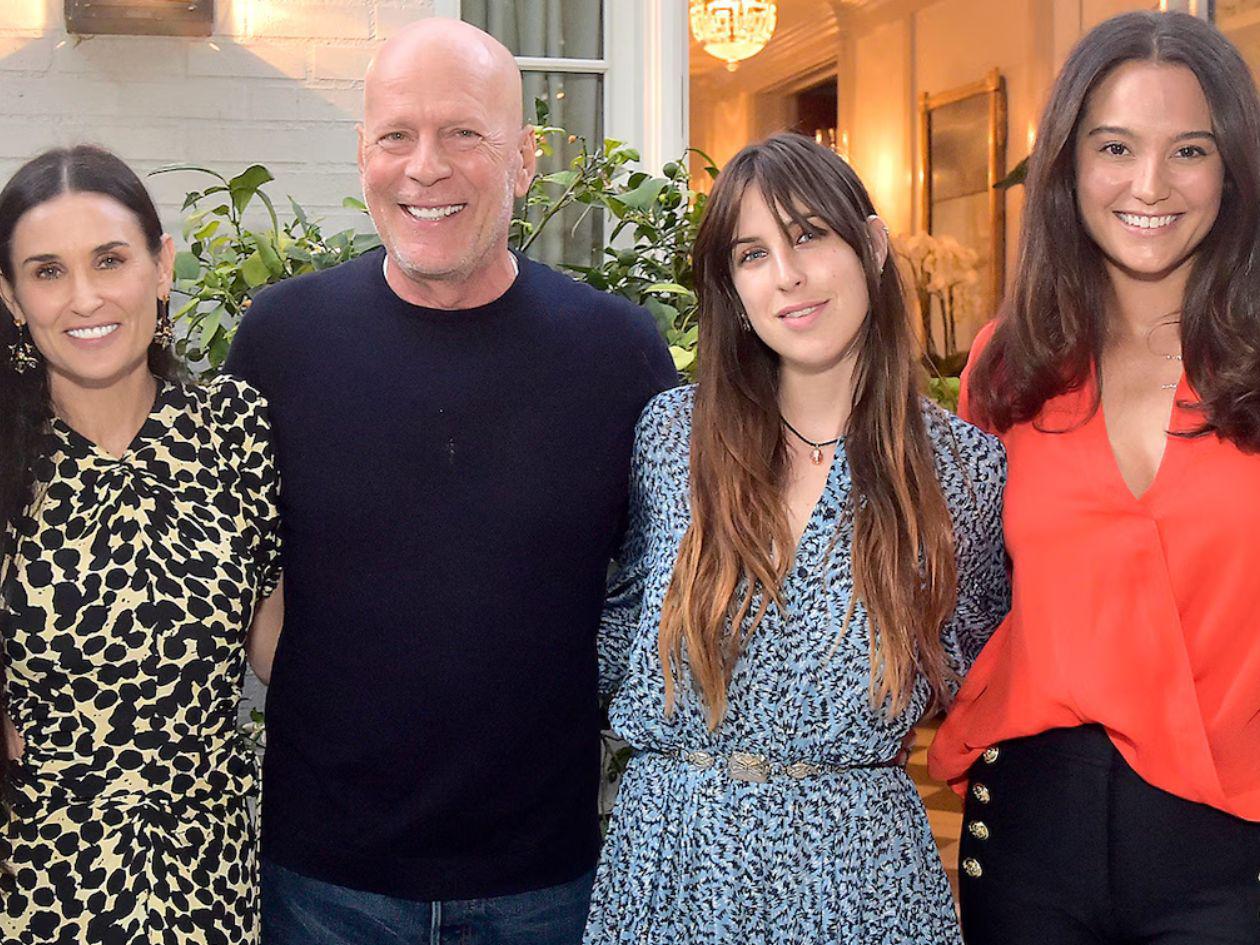 Demi Moore, ex de Bruce Willis, respalda a la esposa por cómo lo ha cuidado