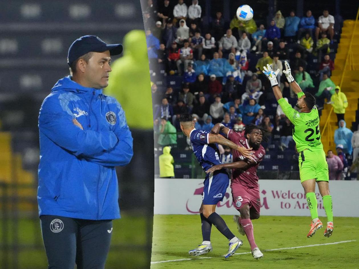 Javier López sorprende tras derrota ante Cartaginés: Es el mejor partido desde que soy el entrenador de Motagua