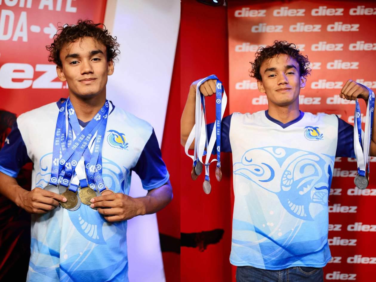 Douglas Romero superó lesión y busca apoyo para disputar el Mundial Juvenil de Natación