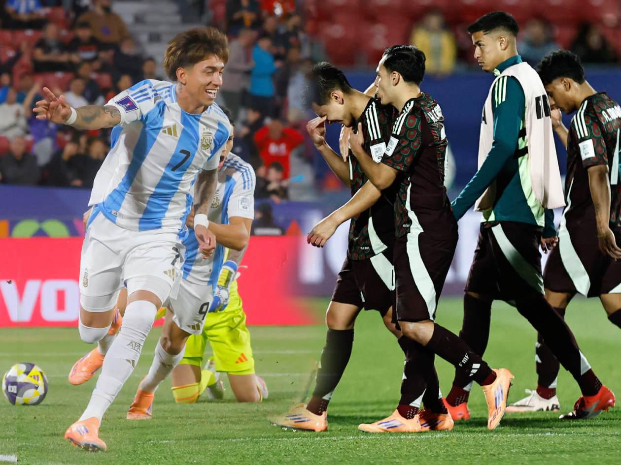 Argentina acaba con el sueño de México y los elimina del Mundial Sub-20