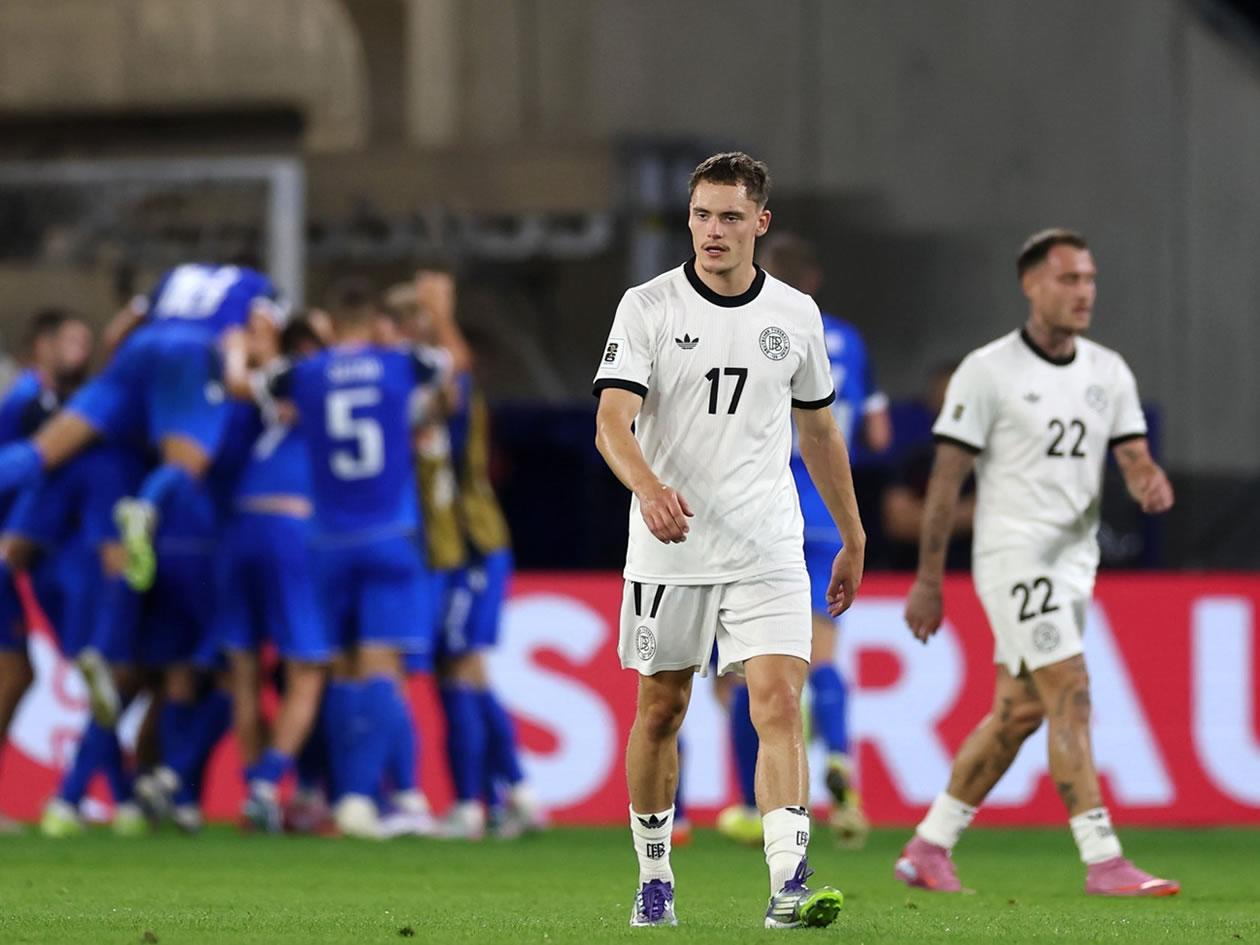 Alemania sufre histórico golpe en el inicio de las eliminatorias al Mundial 2026