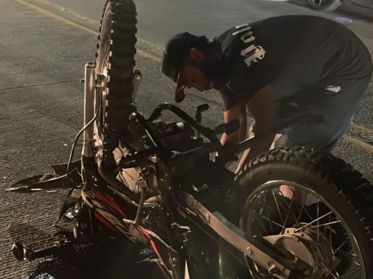 Joven motociclista muere al impactar con un carro en La Ceiba