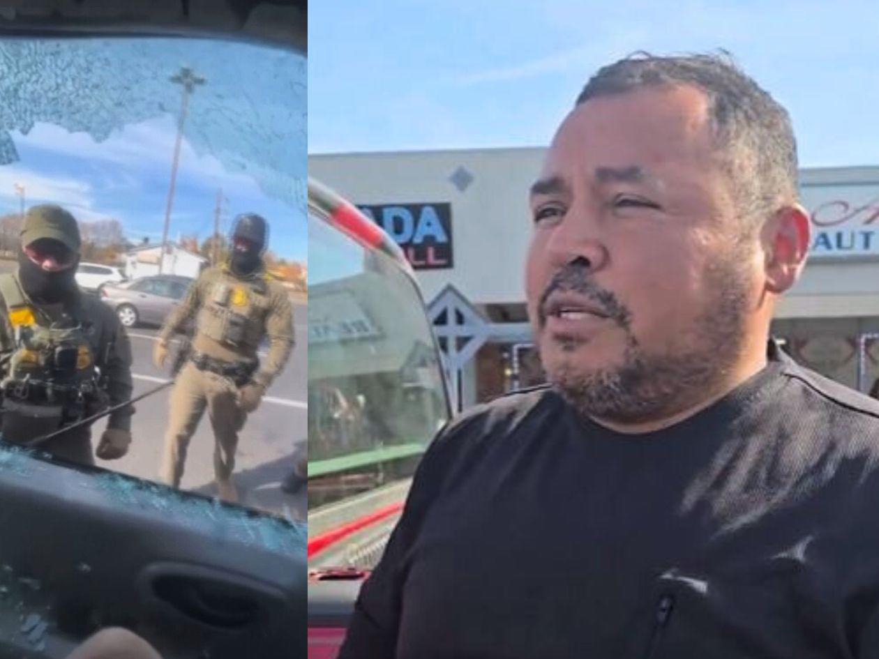 El polémico video de hondureño siendo asediado por agentes en Charlotte