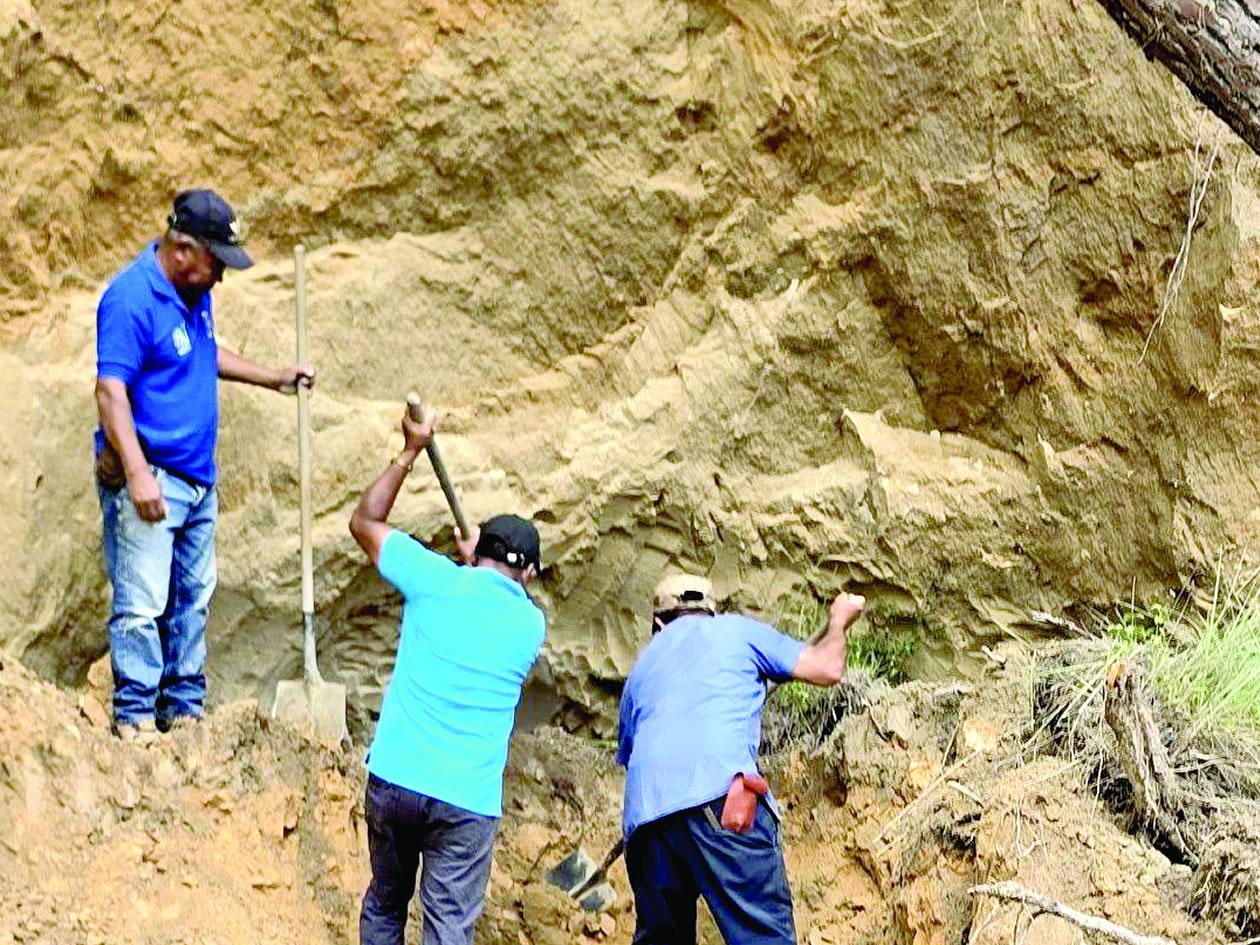 Dos hombres mueren soterrados en Yuscarán