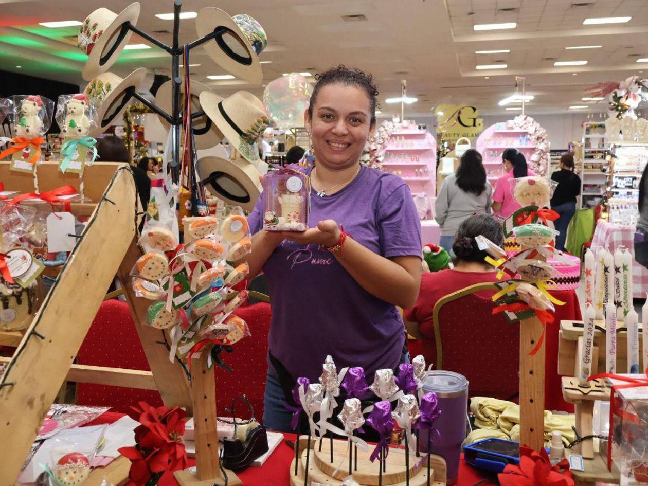 Todo listo para el bazar navideño en San Pedro Sula