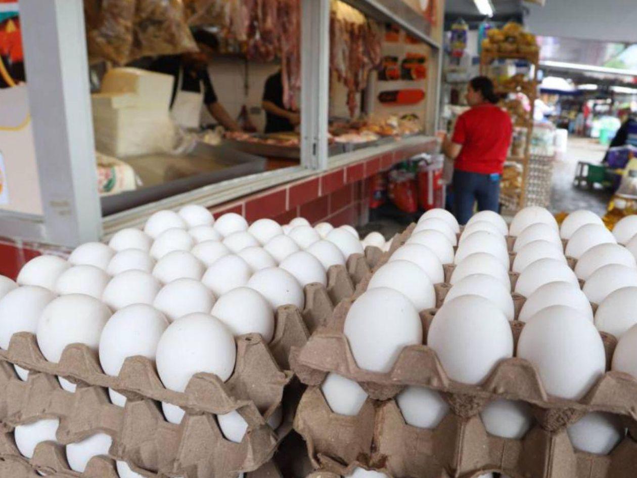 Baja el precio del cartón de huevos en mercados de San Pedro Sula