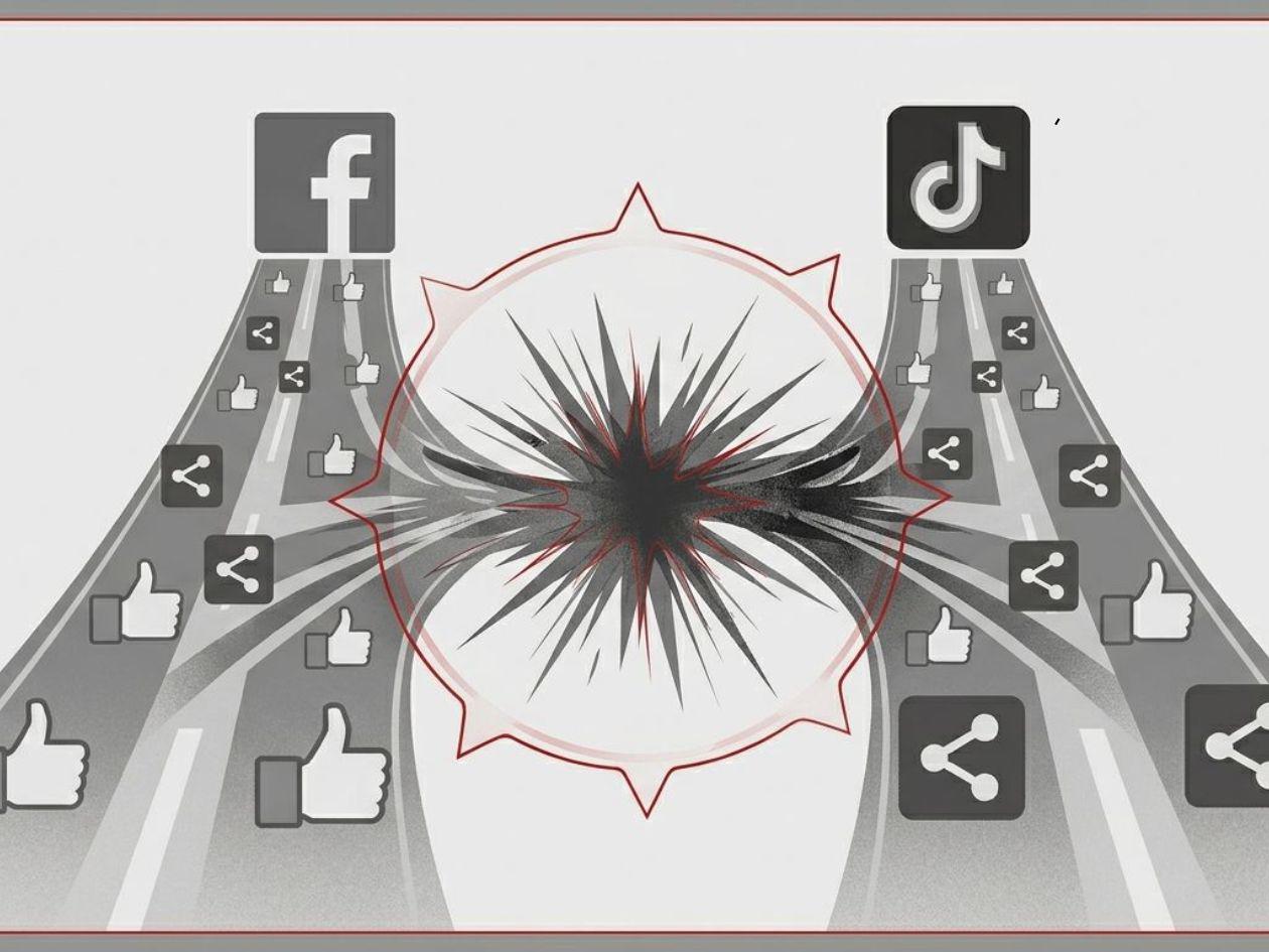 Facebook y TikTok se convirtieron en las autopistas de la desinformación política