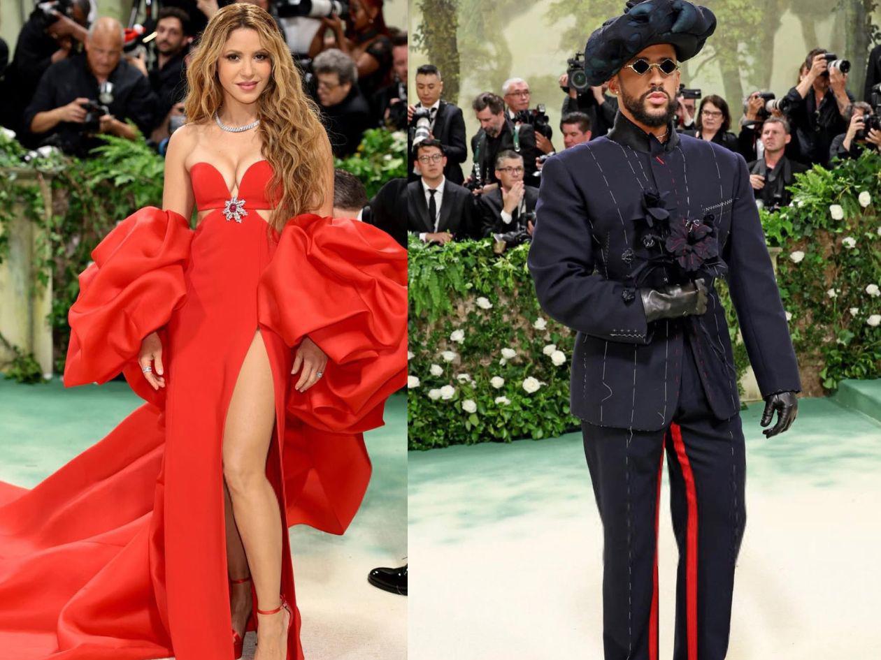 Bad Bunny y Shakira entre los invitados a la Met Gala