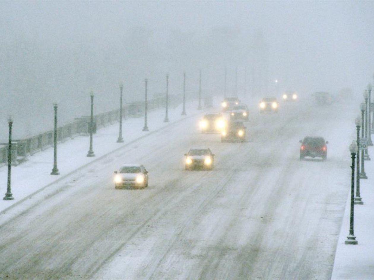 Una ola de frío provoca caos en el tráfico en Virginia y Carolina del Norte