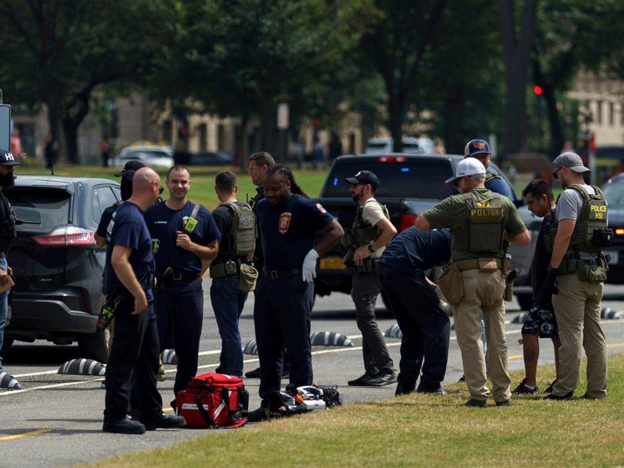 Refuerzan presencia policial y militar en las calles de Washington