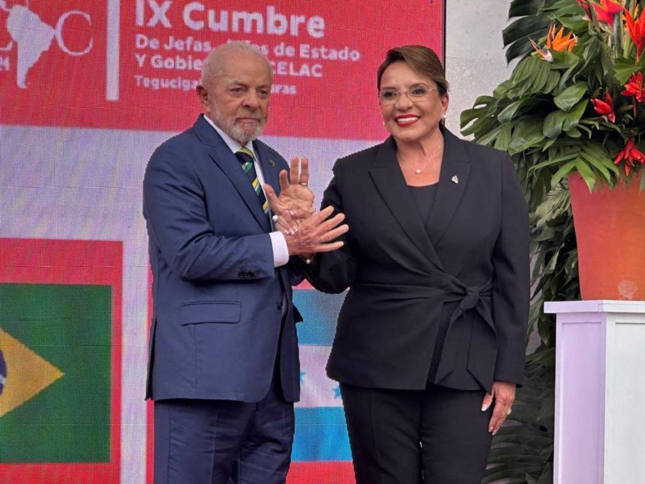 Presidentes se reúnen con Xiomara Castro en el BCH para dar inicio a la Cumbre de la Celac