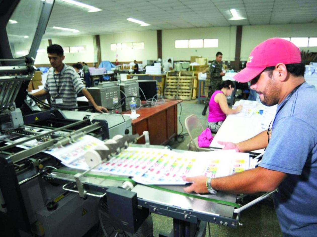 CNE: estas son las empresas adjudicadas para imprimir papeletas electorales