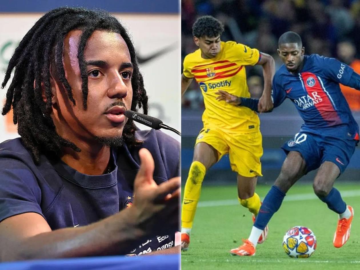 Koundé opina quién debe ganar el Balón de Oro entre Lamine Yamal y Dembélé: Que gane...