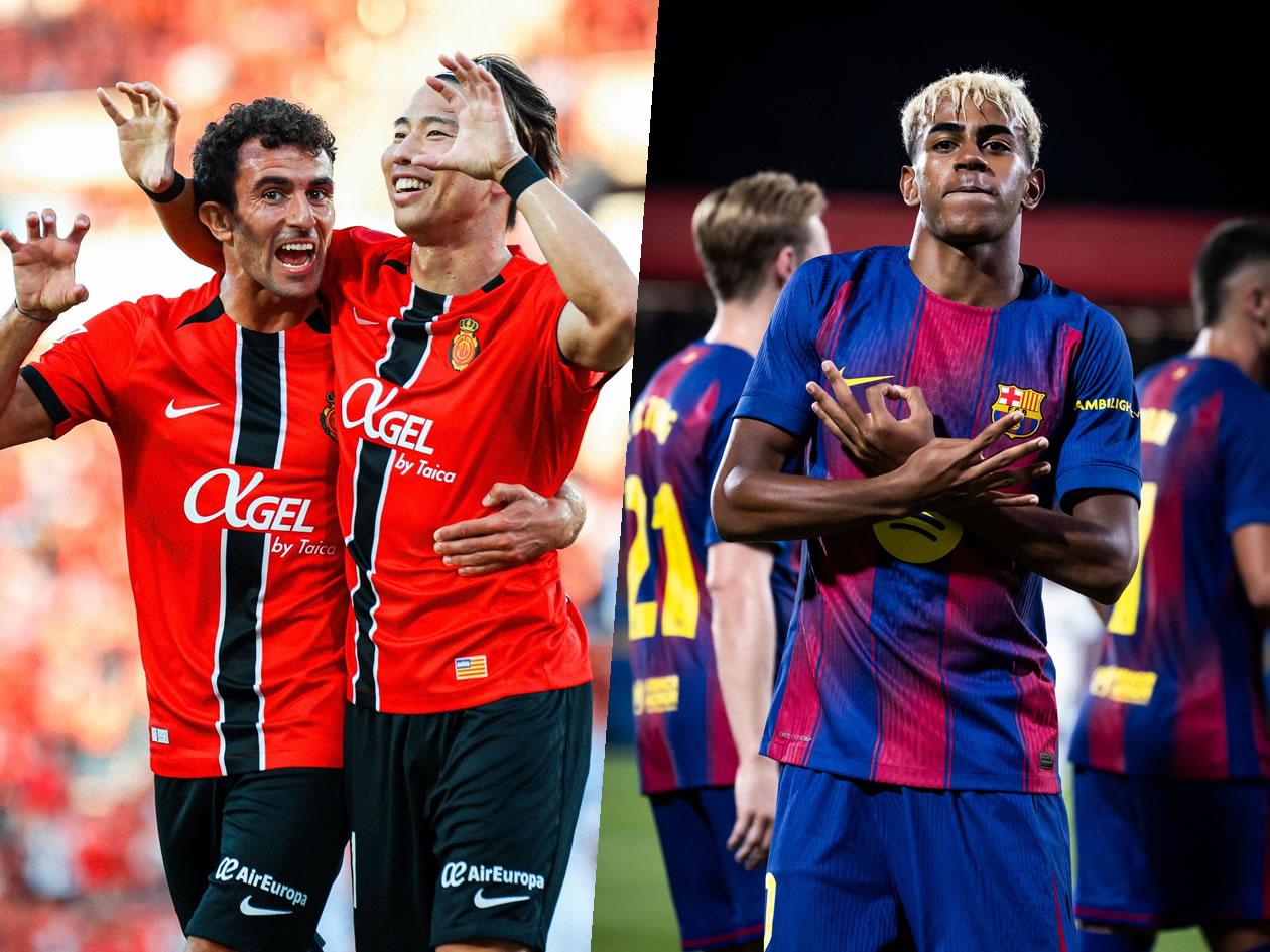 Mallorca vs Barcelona EN VIVO, hora y canal dónde ver Liga Española: ¡debut del campeón!